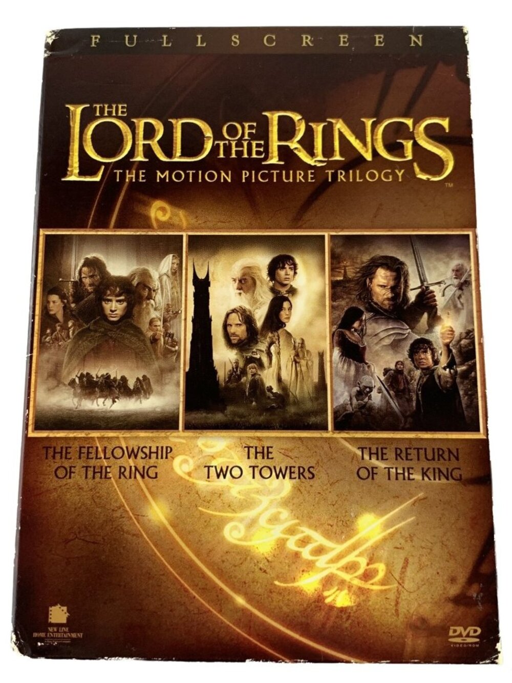Trilogy Box Set The Lord Of The Rings Motion Picture Fullscreen 2004 DVD Ed